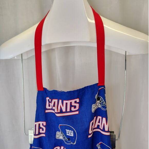Custom NY Giants Apron with Pockets Unisex - Picture 2 of 6